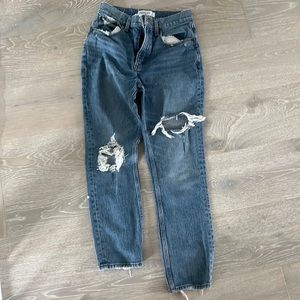 High rise Mom jeans Abercrombie & Fitch 2/26